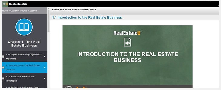 Real Estate U Course Content